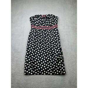 Anthropologie Maeve Betty boop pin up polka dot dress sz 10